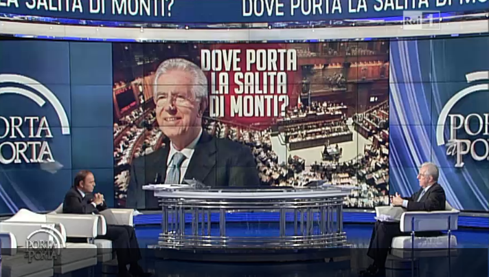 Monti a Porta a Porta 14-1-2013