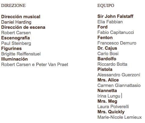 Falstaff en la scala