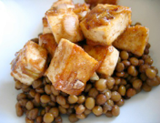 Salade de lentilles et coquilles Saint-Jacques