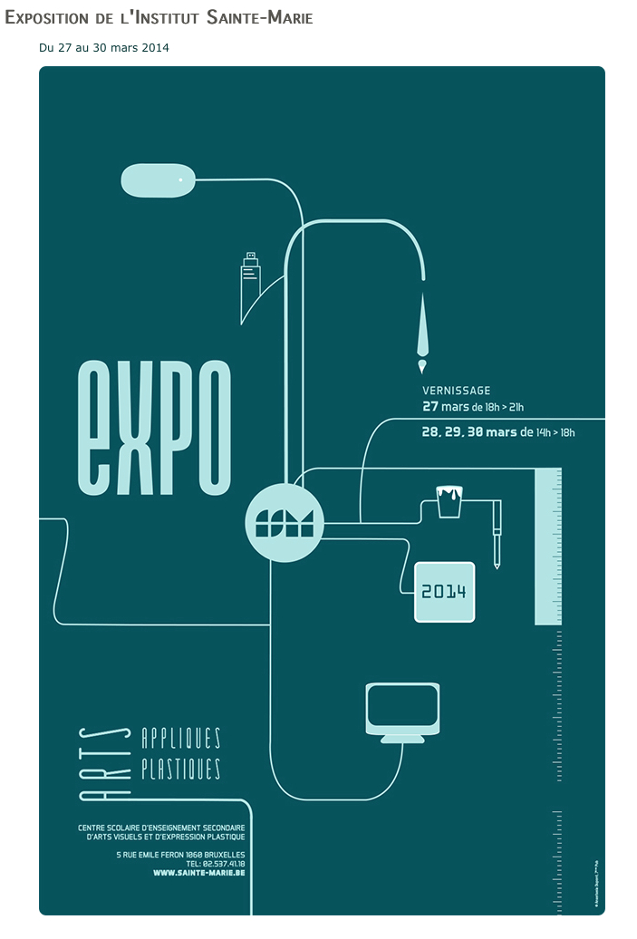Cartelli del Institut Sainte Marie de Bruxelles 2